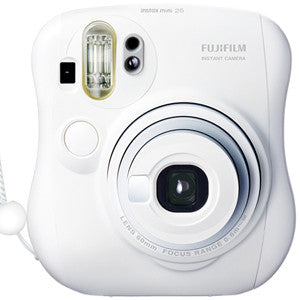 Fuji Film Instax Mini 25 White Instant Camera
