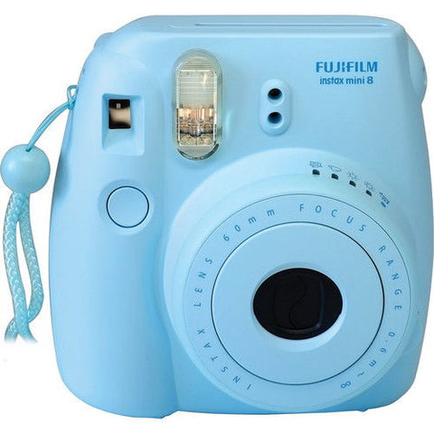 Fuji Film Instax Mini 8 Blue Instant Camera