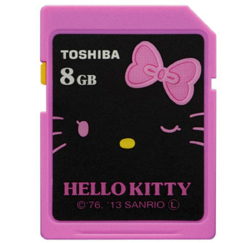 Toshiba Hello Kitty MicroSD 8GB Memory Card (Class 10)