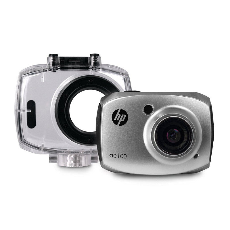 HP AC100 Silver Digital Action Camera