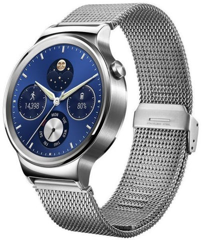 Huawei Mesh Silver Stainless Steel Smart Watch (Silver Case)