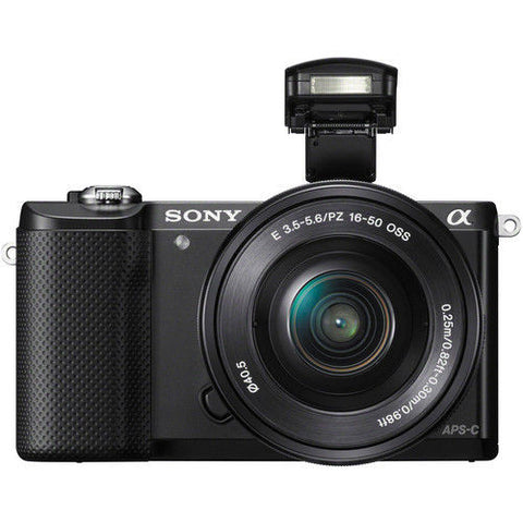 Sony Alpha A5000 ILCE-5000L with 16-50mm Lens (Black)