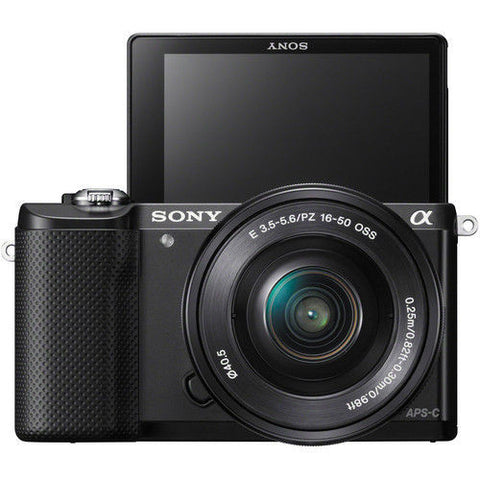 Sony Alpha A5000 ILCE-5000L with 16-50mm Lens (Black)