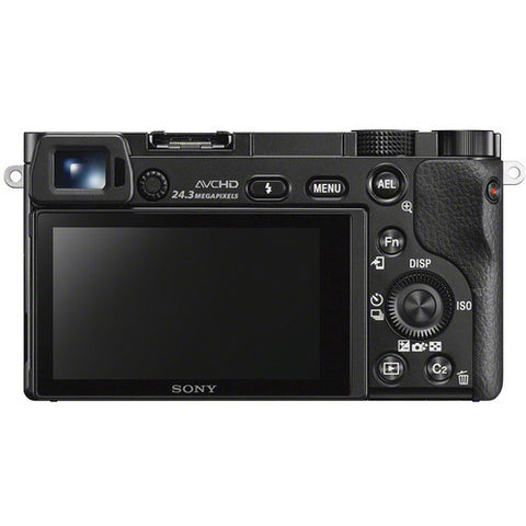 Sony Alpha A6000 ILCE-6000L with 16-50mm Lens Black Mirrorless Digital Camera