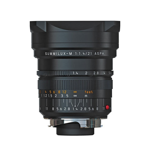 Leica Summilux-M ASPH 24mm f/1.4  Black Anodized Finish Lens
