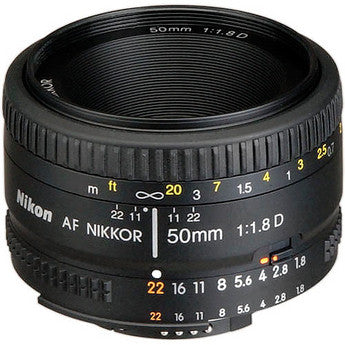 Nikon AF Nikkor 50mm f1.8D Lens