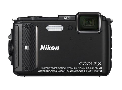 Nikon Coolpix AW130 Black Digital Camera