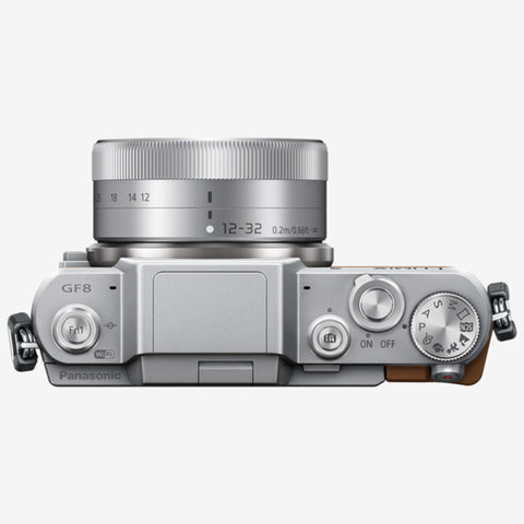 Panasonic Lumix DMC-GF8K with 12-32mm Kit Lens (Brown Silver)