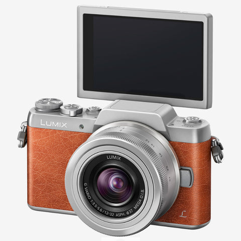 Panasonic Lumix DMC-GF8K with 12-32mm Kit Lens (Orange Silver)