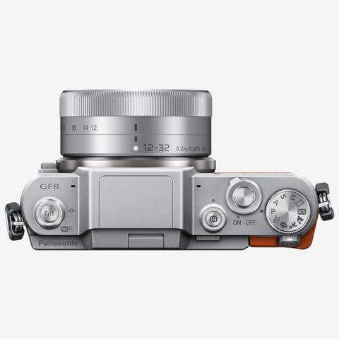 Panasonic Lumix DMC-GF8K with 12-32mm Kit Lens (Orange Silver)