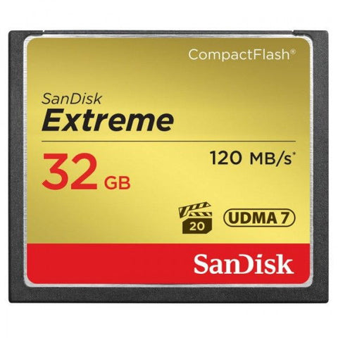 SanDisk Extreme S 32GB SDCFXSB-032G (120MB/s) Memory Card