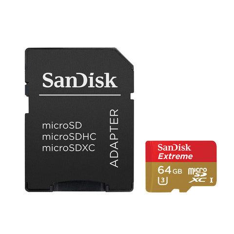 SanDisk Extreme 64GB SDSQXNE-064G-GN6AA (90MB/s) MicroSDXC Memory Card