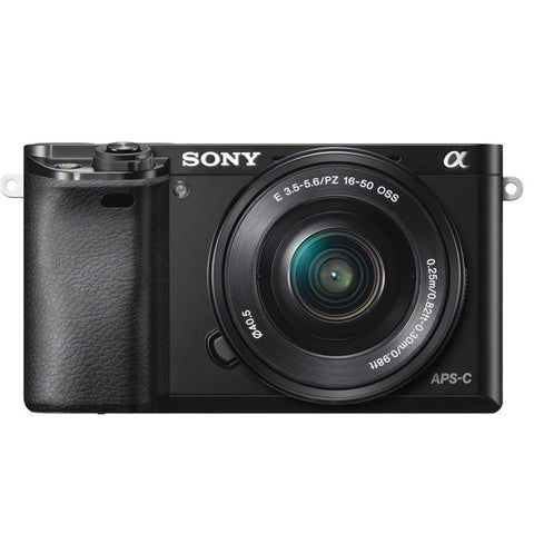 Sony Alpha A6300 with 16-50mm and 55-210mm Black Mirrorless Digital Camera