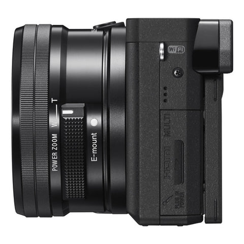 Sony Alpha A6300 ILCE6300L with 16-50mm Black Mirrorless Digital Camera