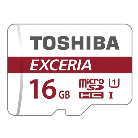 Toshiba Exceria M302 MicroSDHC 16GB Memory Card (90MB/s)