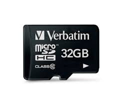 Verbatim 32GB Micro SDHC (Class 10) Memory Card