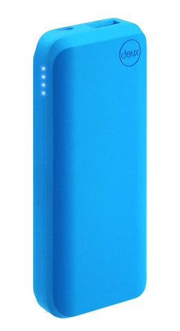 amuse Deux 6000 mAh Polymer Power Bank (Denim azul)