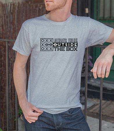 Penge gummi Chaiselong så Always Think Outside (Men) - Funny T-Shirts by OTCShop | OTC Shop