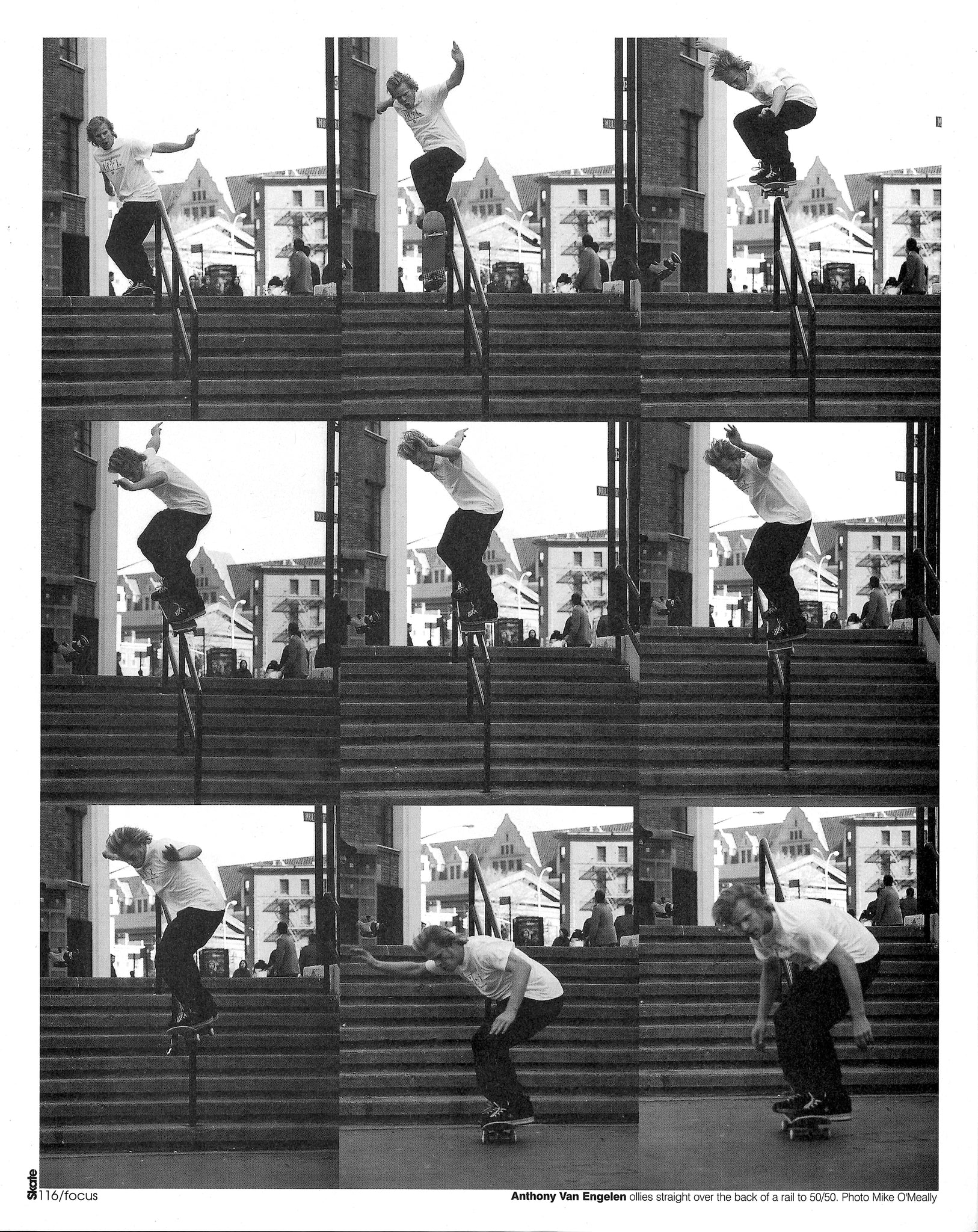 Anthony Van Engelen, over-the-back 5050, New York, 2000. photo: Mike O'Meally