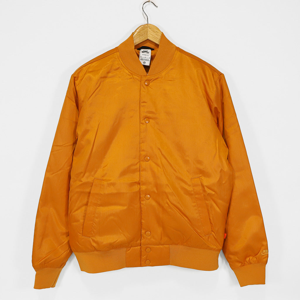 nike sb orange label bomber jacket