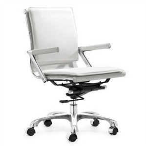 Lider Plus Office Chair | WHITE - GDH | The decorators department Store
