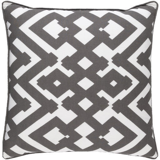 Grey Zig Zag Pillow - LIFE MODERNE - 1