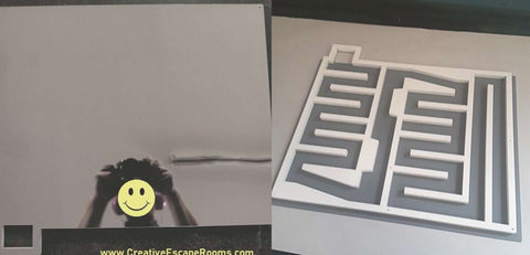 Mirror Magnet Maze Puzzle for Escape Rooms Prop