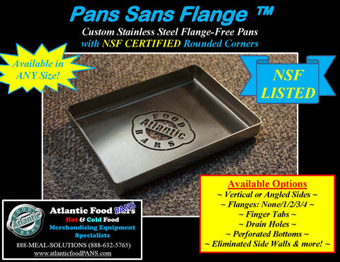 Atlantic Food Pans - NSF Certified Rounded Corners