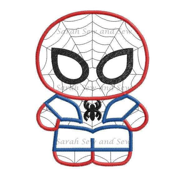 spiderman embroidery