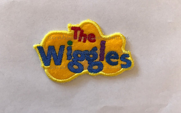 The Wiggles Logo Embroidery Design