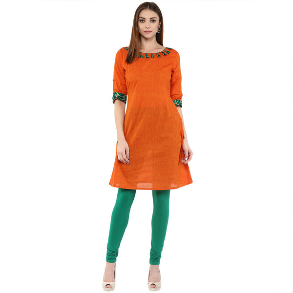 boat neck kurtis