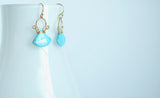 Brienne - Turquoise, 14k Gold Filled Earrings