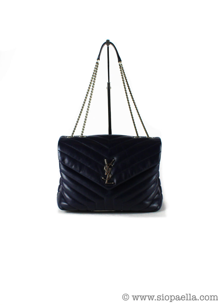 Saint Laurent Navy lou Lou 