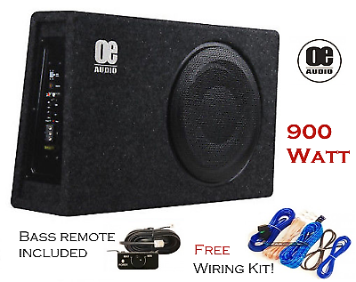 OE-112SA OE AUDIO 12" Slim Active Powered Subwoofer with in AMP – SAFE'N'SOUND