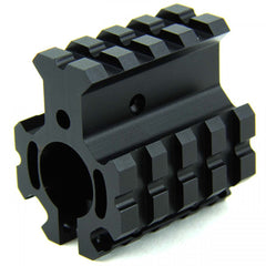 Tacfire AR15/.750 High Profile Quad Rail Barrel/Gas Block/Clamp-On
