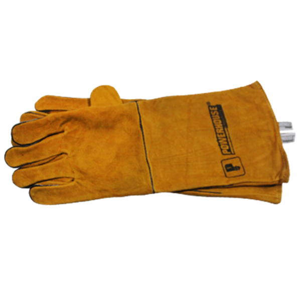 Powerhouse Welding Gloves Heavy Duty 17 Goldapextools