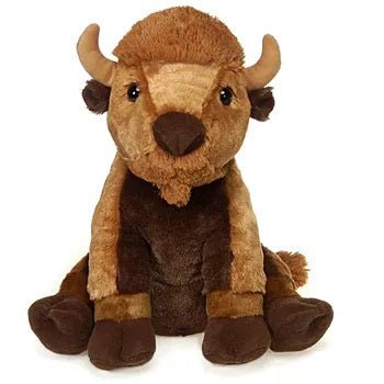 stuffed buffalo toy