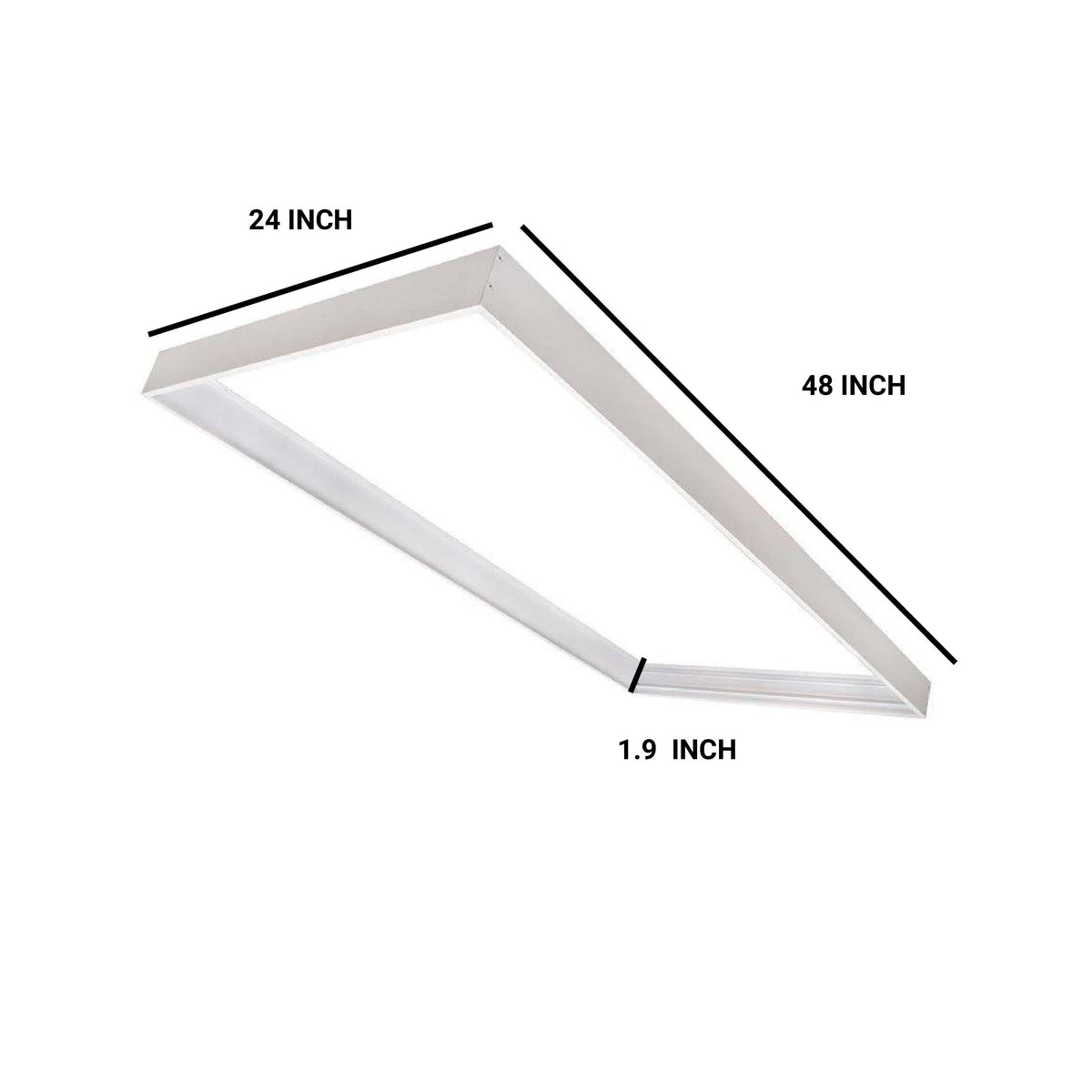 Led Panel 2x4 Surface Mount Kit Ledmyplace