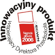 2006 "Innovative Product" by the European Centre for Kindergarten Directors, Poland.