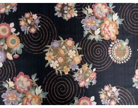 Swirling Garden - Japanese Fabric