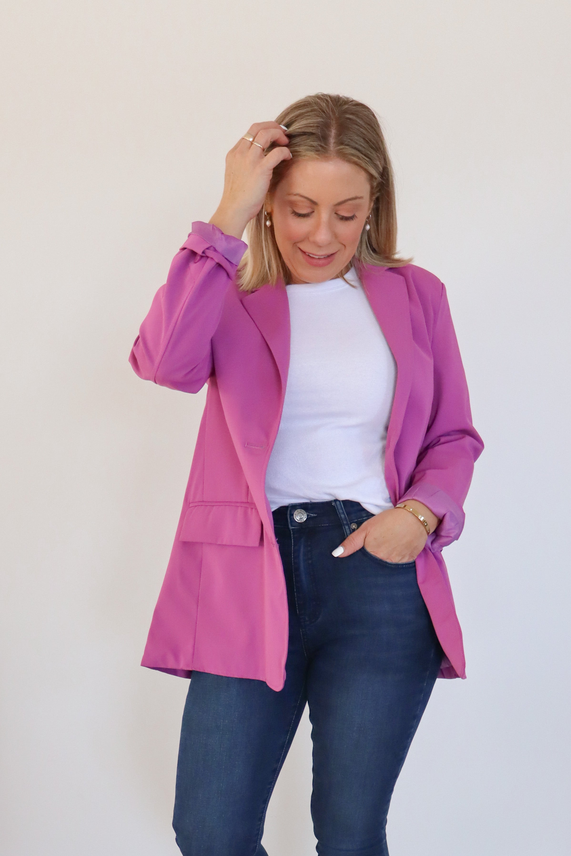 Dallas Jacket - Magenta