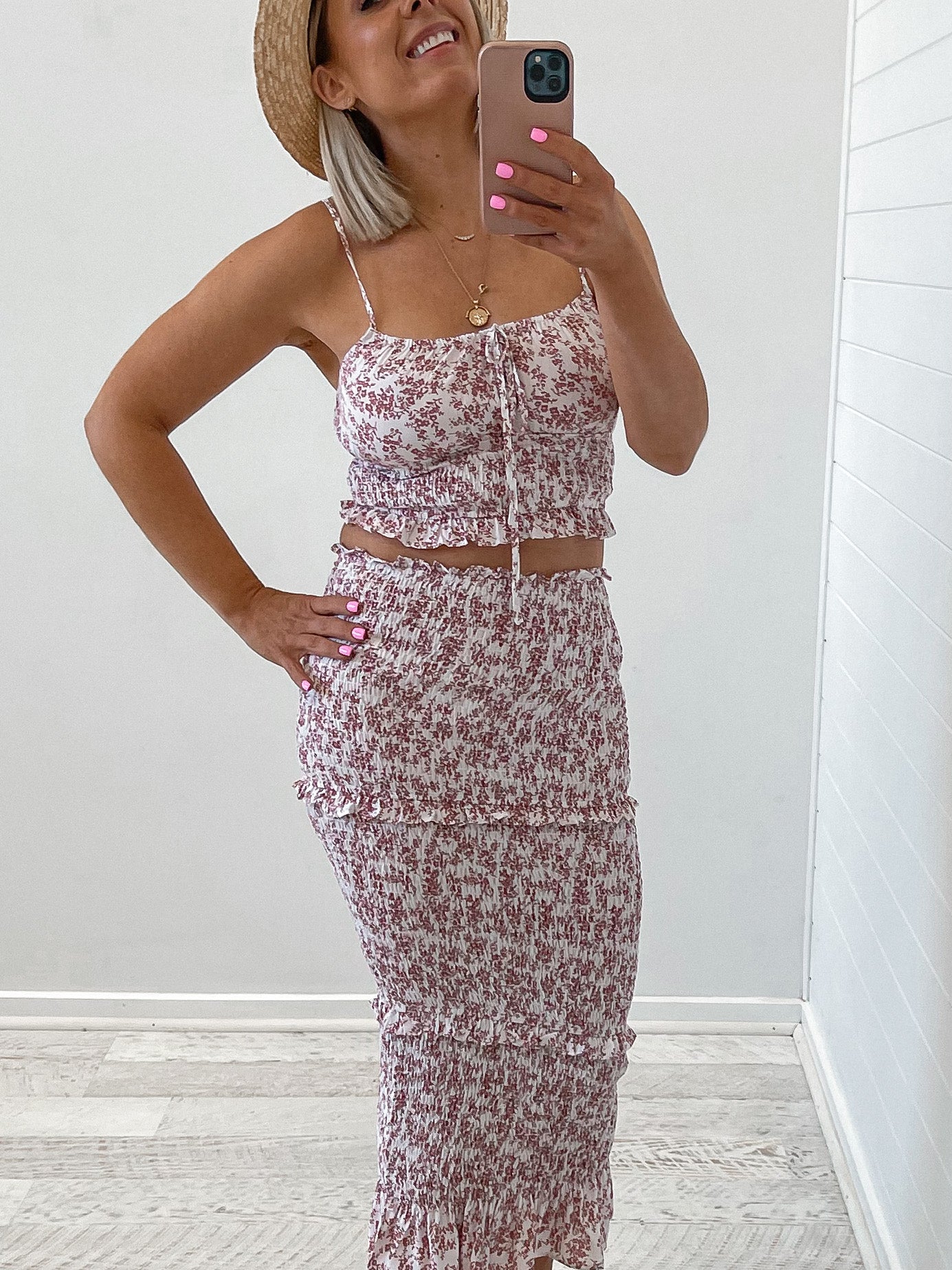 Leia Top - Pink