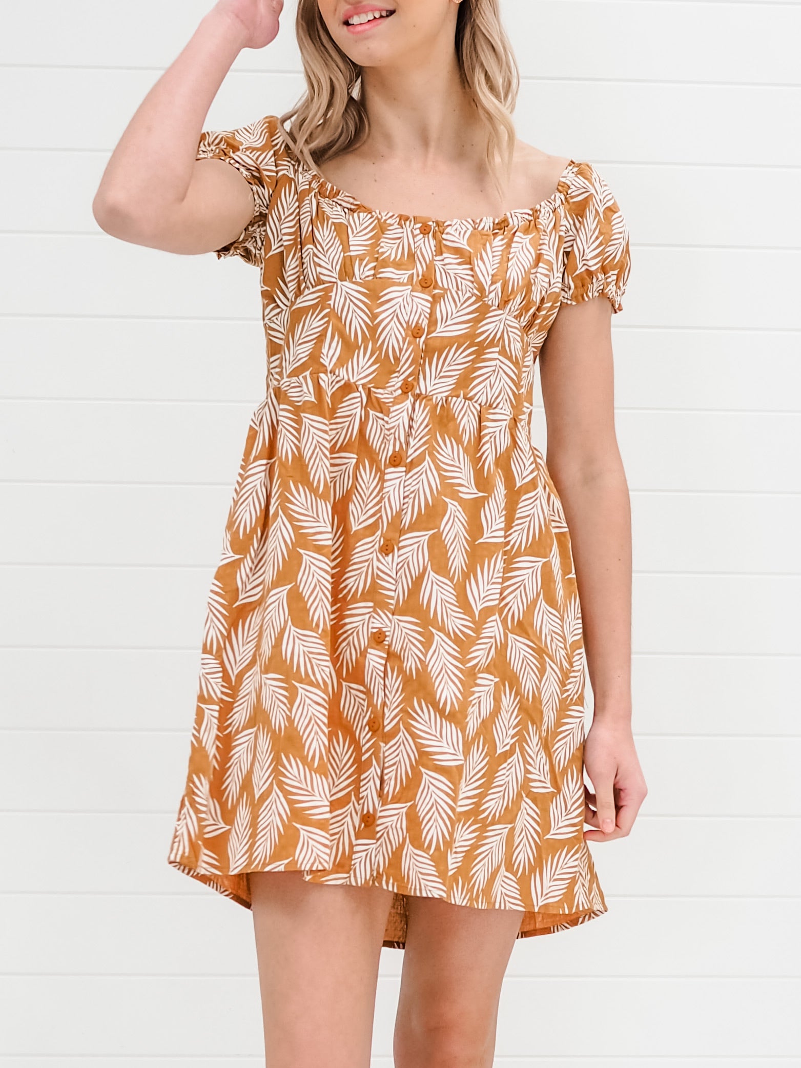 Kailani Dress - Tan