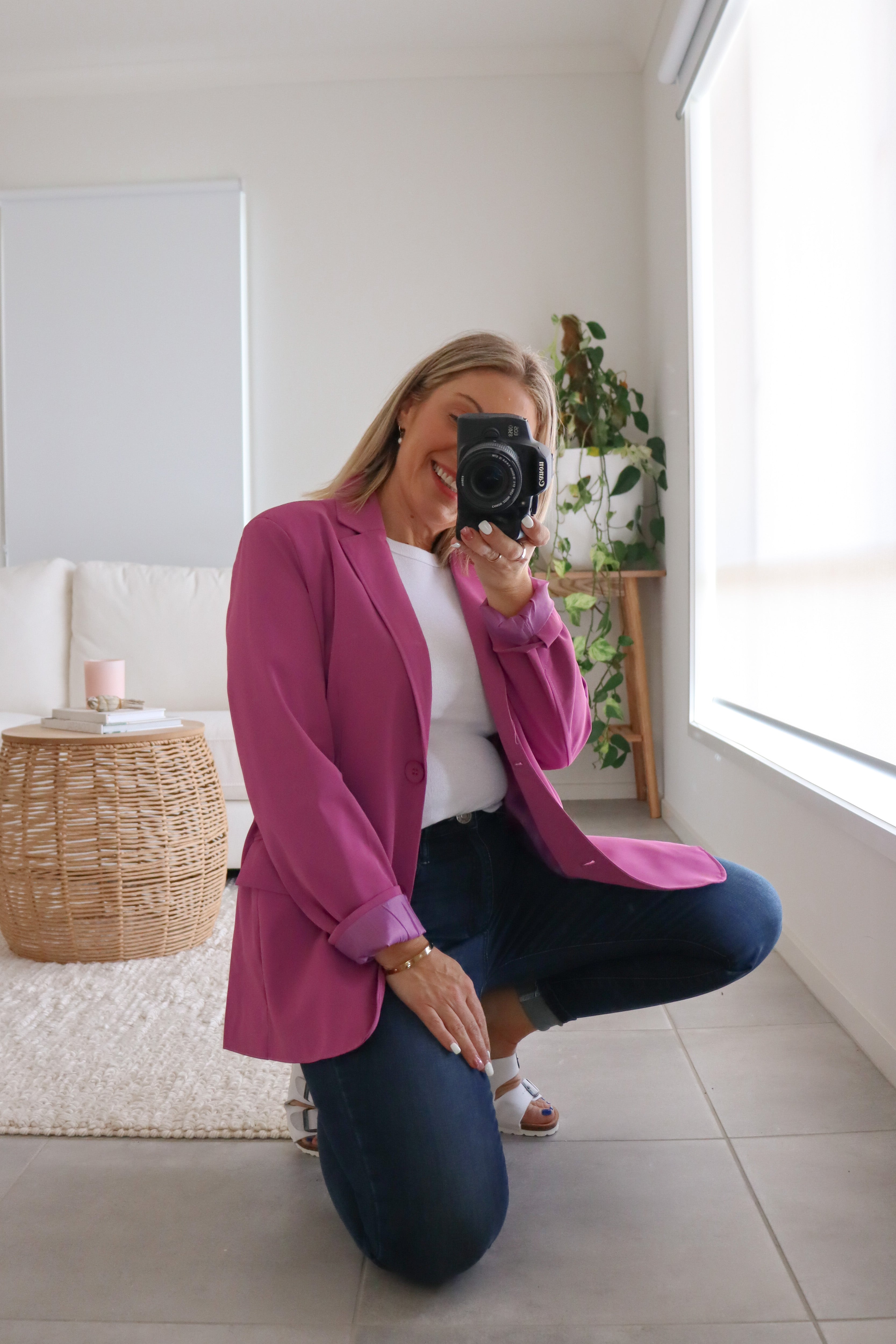 Dallas Jacket - Magenta