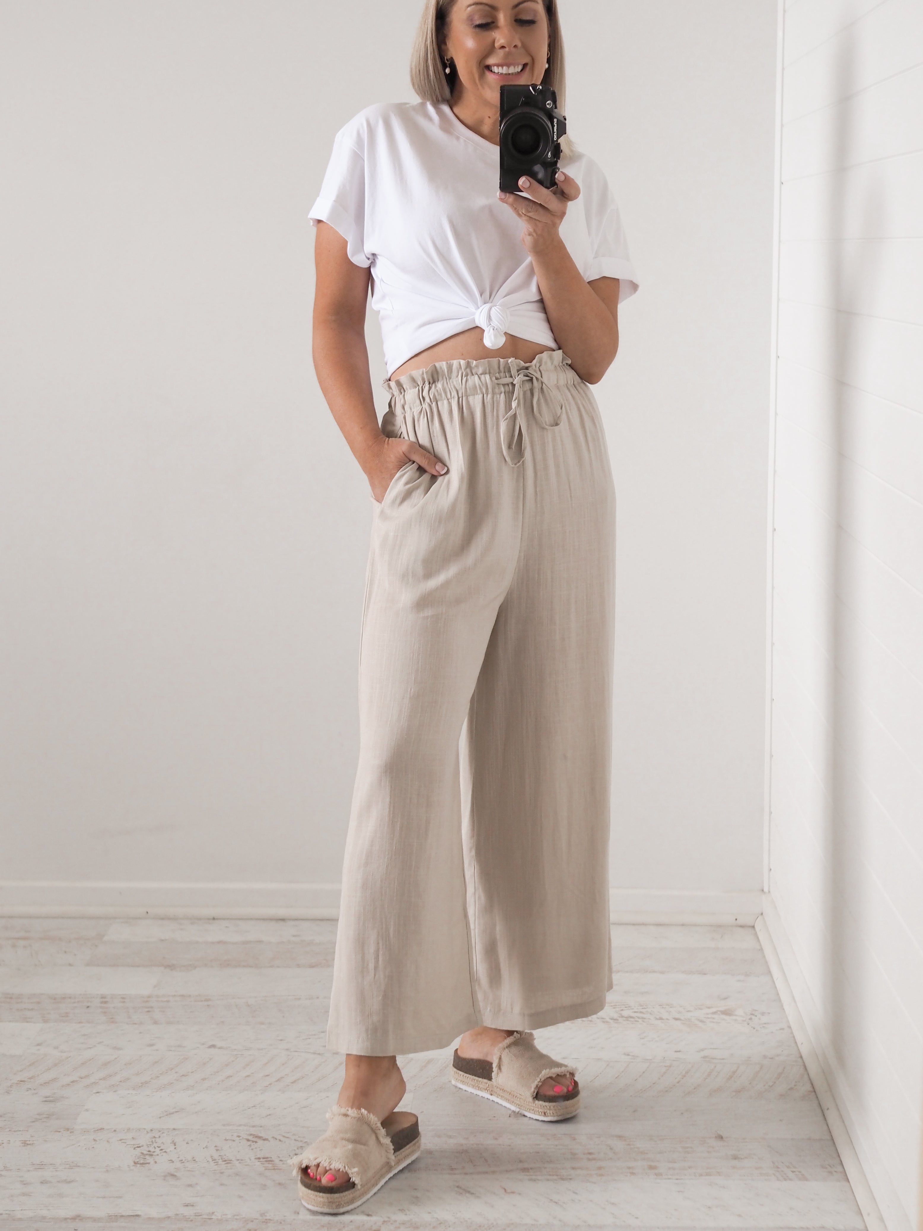 Shay Culottes - Natural