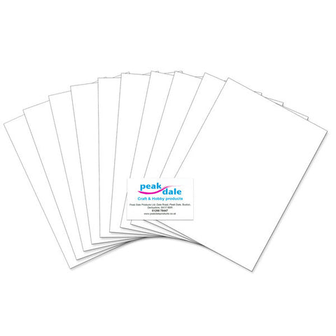 A4 EVA Funky Foam Sheet White