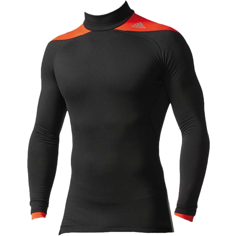 ADIDAS TECHFIT ClIMAHEAT 2.0 LONG SLEEVED MENS MOCK COMPRESSION TOP –  DITTAPRO SPORT