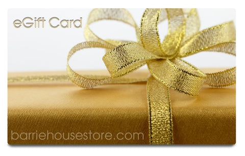 Barrie House eGift Card Options