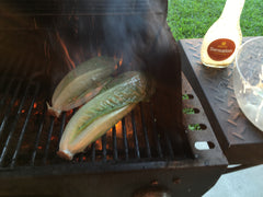 Grilled romaine lettuce wedge