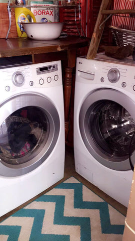 Laundry Room DIY Transformation on a budget 